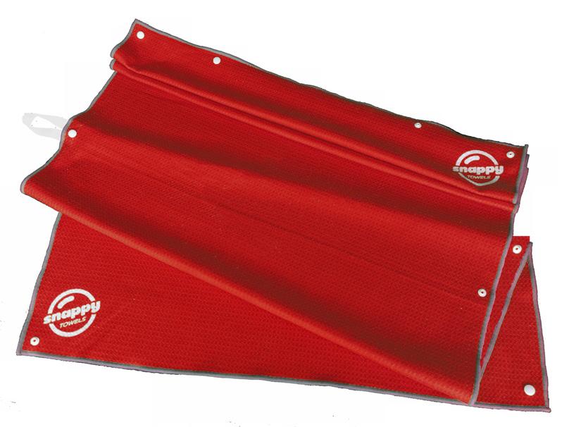 Lifeguard and Swim Towels Snappy Towel swim towels are made of medium-thickness textured microfiber to provide a heavier, longer-lasting towel, built to stand up to frequent use.