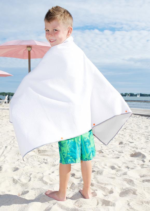 At 50 x 27 this towel is big enough to wrap around your child`s body, while remaining compact enough to fit neatly into any bag.