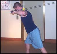 Single Arm Cable Push Goal: This movement is designed to strengthen and integrate your legs,