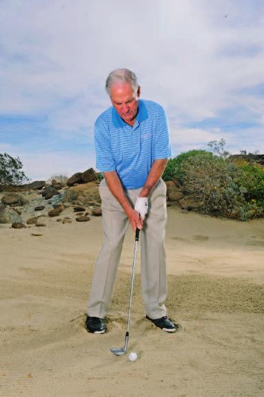 BASICS SAN D P L AY WHY YOU NEED BOUNCE BY M I K E S TAC H U R A Picking the right wedge in the sand is like high-school French on that first trip abroad: