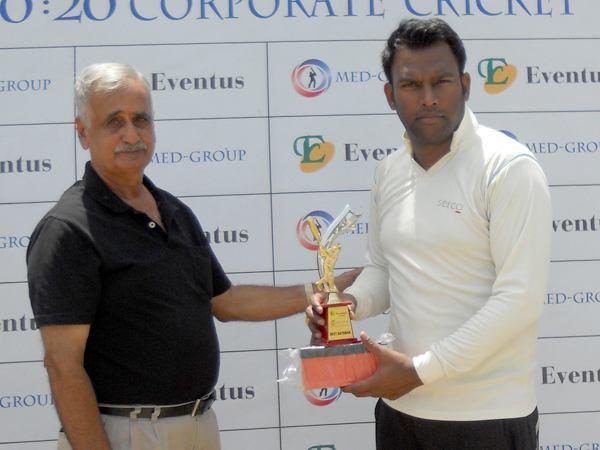 Tejasv Sethi of Hydraulic Forte, he scored 170 runs in 113 balls in 6 innings with batting average of 28.33 runs and strike rate of 150%.