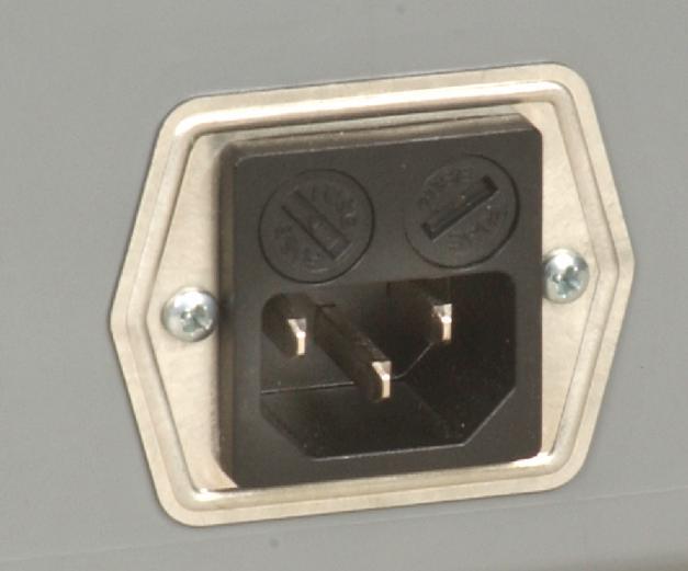 14. Fuses: The MCV200 uses: Two 2 amp 5mm x 20mm fuses in the main AC inlet connection. Fuse Replacement: 1.