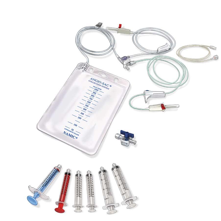 NAMIC Standard Peripheral Vascular Angiographic Kits Accessories Complete. Ready-to-Use. Trusted for Safety.