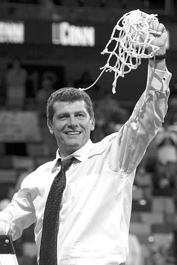 88 All-Time Tournament Coaches Geno Auriemma has led Connecticut to 19 NCAA Tournament appearances and five national championships. Tournament trivia Q uestion.