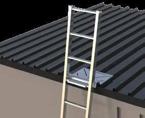 Multi level office / apartment buildings ROOF ACCESS HATCH For use with an internal ladder system providing a roof opening for access by maintenance Multi level office/ apartment