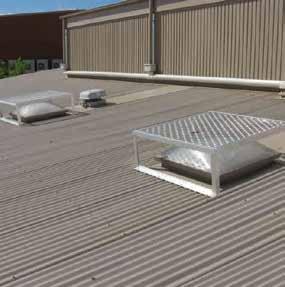 Provides higher level of control as users are given a dedicated access route. Provides protection to the roof deck especially in high traffic areas.