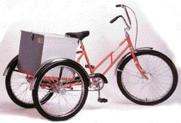 You have purchased a true industrial tricycle the Worksman Adaptable Industrial Tricycle.