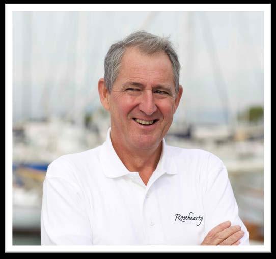 He has also been a captain for 35 years and has over 650,000 sailing miles as captain.
