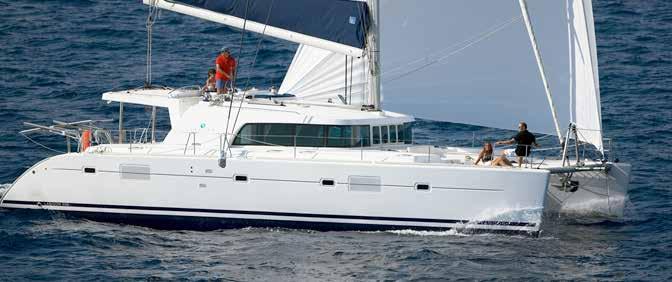 Lagoon 500 8 guests in 4 cabins with private bathroom plus crew cabin 9500-13900 euros per week, price including skipper. Cook available on demand.