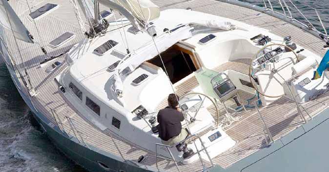 Hanse 531 8 guests in 4 cabins with private bathroom plus crew cabin 4500-7900 euros per week, price including skipper. Cook available on demand.