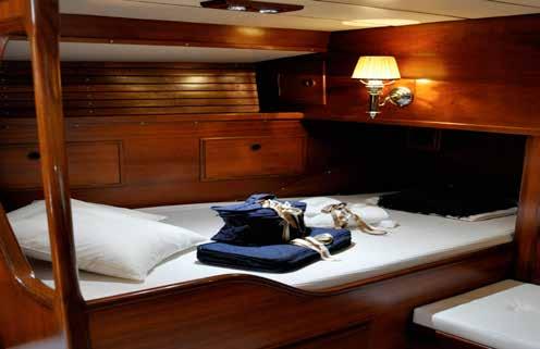 Swan 65 6 guests in 3 cabins plus crew cabin 13500 euros per week, price including skipper and cook.