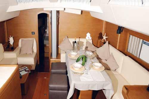 Gianetti Star 64 6 guests in 3 cabins with private bathroom plus skipper cabin 8500-13900 euros per week, price including skipper.