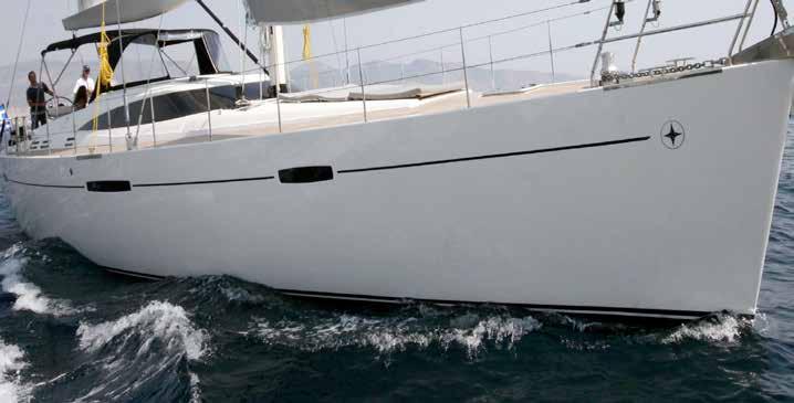 The vessel: the futuristic style and performances of this Giannetti will satisfy even the most demanding sailor.