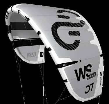 DESIGN VISION The WS reflects our long journey and the search for the perfect wave kite.