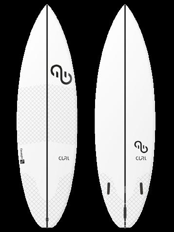 PERFORMANCE SURFBOARD DESIGN VISION Our goal was to develop a great all- around performance board, designed to keep speed and control in solid wave conditions.