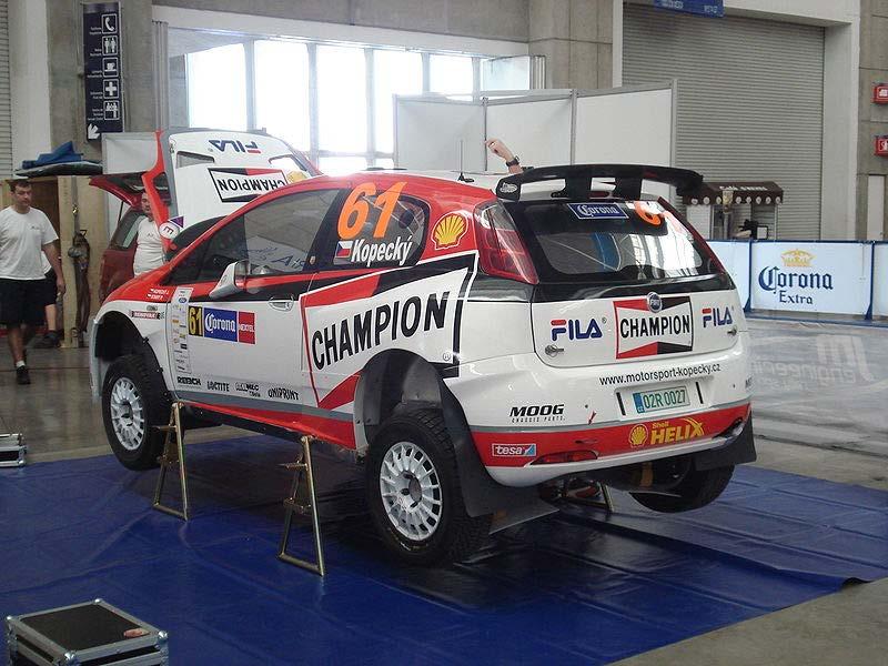 The following Super 2000 rally cars are currently in production, or slated for production in the near future: Fiat Grande Punto Abarth S2000 Ford Fiesta Peugeot 207 S2000 Skoda Fabia Toyota Corolla /