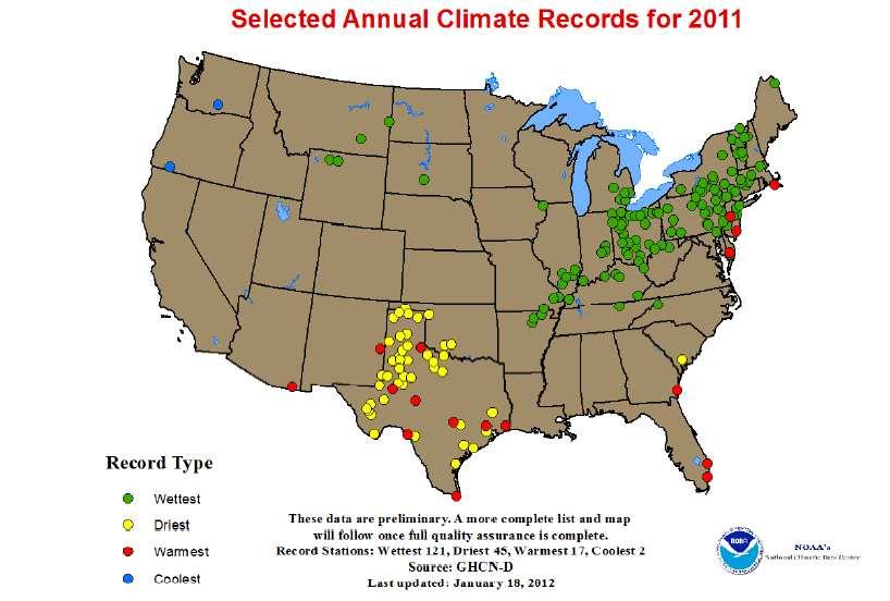 Record year 2011 Edging records