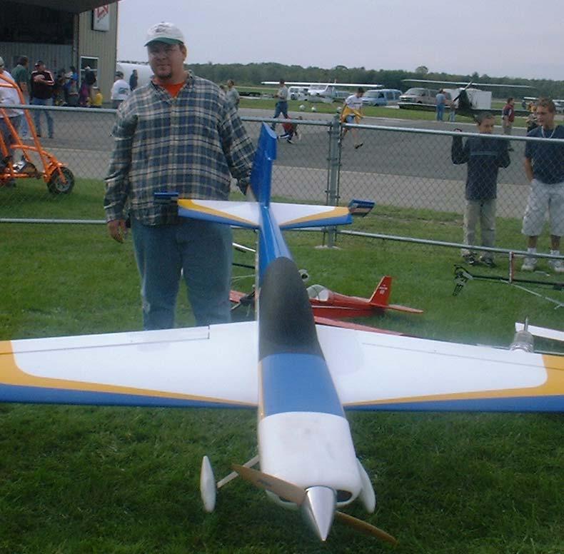 He is new to the R/C hobby, and plans on getting a plane and training