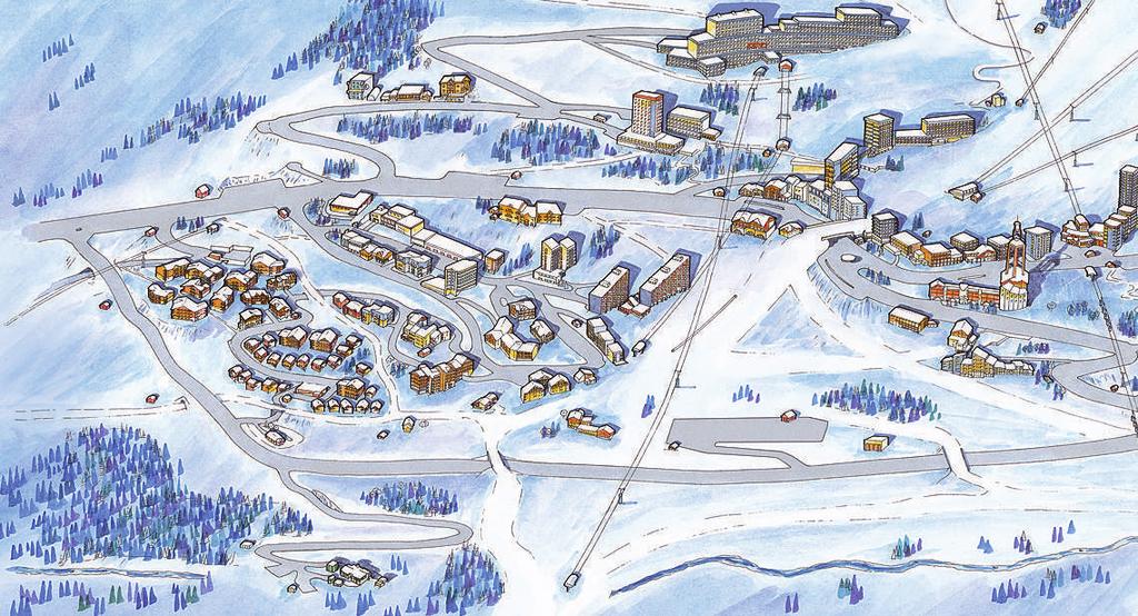 Roc des 3 Marches Stade olympique TSD Menuires Phase 2 Phase 1 Tortollet Location Phase two also enjoys a superb ski-in ski-out location next to the La Violette piste, which means you can ski all the