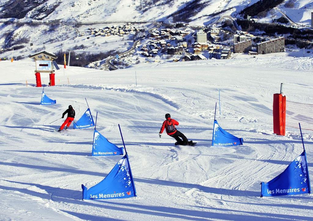 New ski facilities Les Menuires Upgraded ski lifts Les Menuires Bettex two-seater chairlift has been replaced by a new four-seater that whisks skiers to a higher altitude at the top of the Brelin