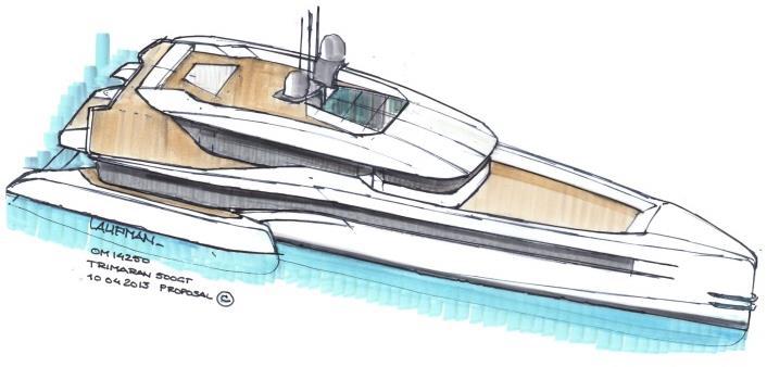 For this, the FINE/Marine CFD package was used, developed specifically for hydrodynamic application in ship design by École Centrale de Nantes and NUMECA International.