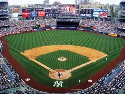 Experience Yankee Stadium and Base from Game Delivered to Your Seat Package Includes: Two (2) people will be able to visit the field
