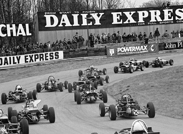 Motor Racing at Oulton Park in the 1970s With big fields and close racing, Formula Ford was popular with competitor and