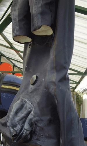 After washing the suit hang it to dry in a shady well ventilated spot. NEVER IN DIRECT SUNLIGHT!