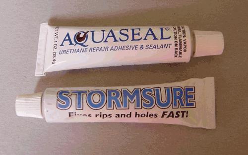 AQUASEAL AND STORMSURE These products are readily available waterproof sealants ideal for sealing jobs and leak repairs in some circumstances.
