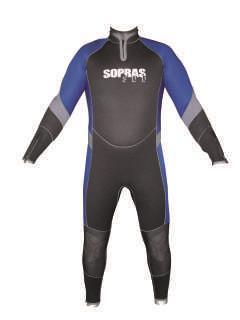7 260 Material: High density neoprene with outer lining in Supratex. Zip in the back.