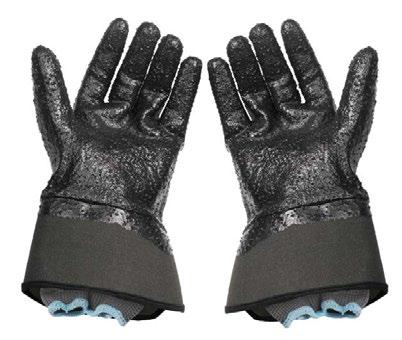 PROTECTIVE GLOVE 500 BAR Waterproof Glove with protection for up to 500 bar pressure. (Note the gloves do not withstand High Pressure Hydraulic Fluid according to the tables on page 3 and 12.