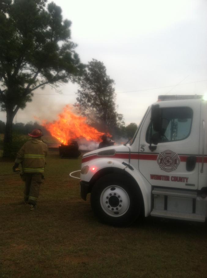Region V- Albany (Southwest) WEBSTER COUNTY On October 31 st, Sgt. Butch Potter responded to an illegal burning call.