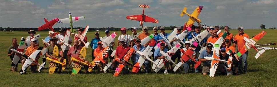RC Pylon Text and photos by Santiago Panzardi The entire EF1 bunch. The 2017 Pylon Nats kicked off the first of three events using a triangular course with Electric Formula 1.