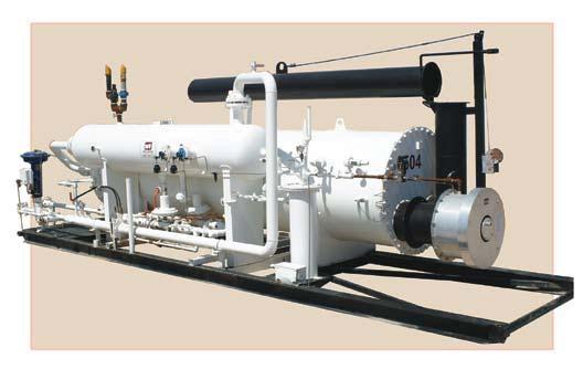 6,500 PSI TEST UNIT WT-8 Product Description: 6,500 psi Heater-2 or 3 phase/1440 psi Separator skid mounted stack-pack.