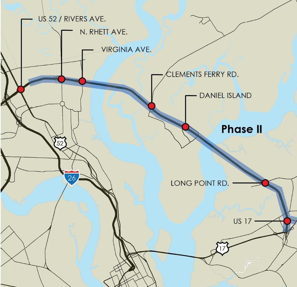 Project Description I Widen I-526: Investigate potential widening alternatives Interchange