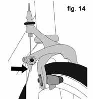 18) and linearpull brakes (fig. 19), are extremely powerful. Take extra care in becoming familiar with these brakes and exercise particular care when using them. fig. 19 fig. 18 29 4.