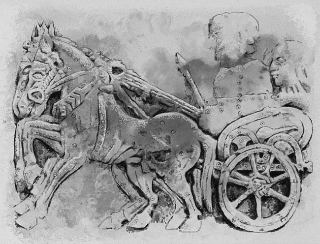 418 the hellenistic world and roman republic Figure 13.2 Gravestone from Padua showing a Celtic chariot with a double-hoop side, c. 300 bc. kingdom of Pontus.