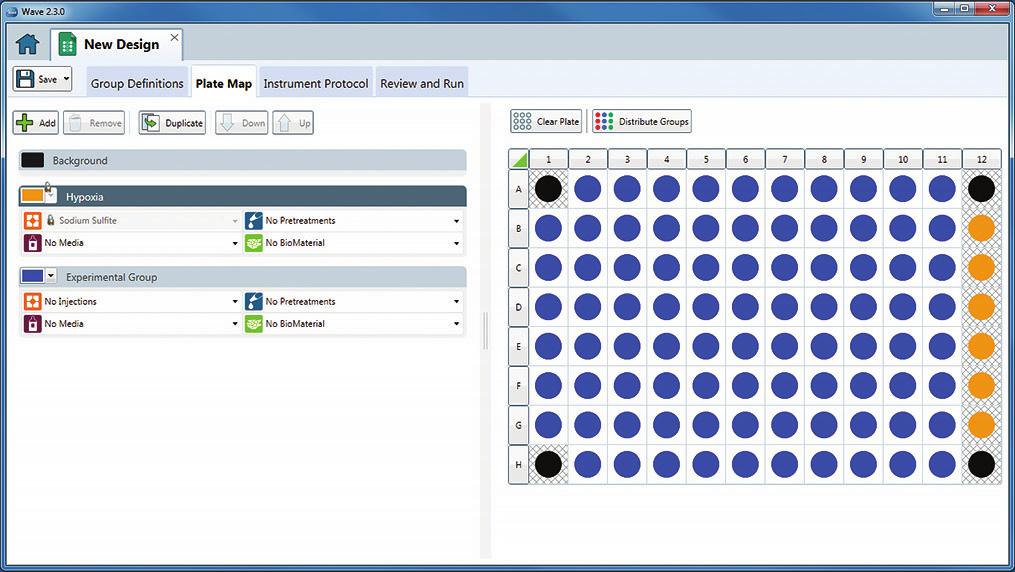 Steps done outside the hypoxia chamber 1. Create a new assay template in Wave Desktop Mode.