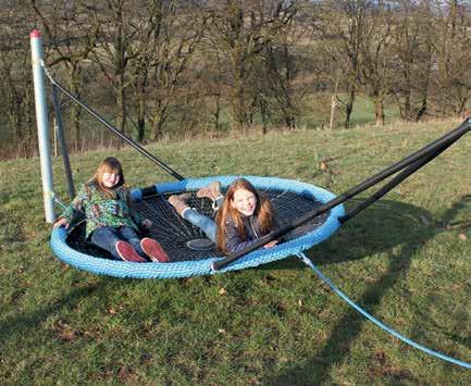 Social development and cooperation come together in these appealing, hammock style