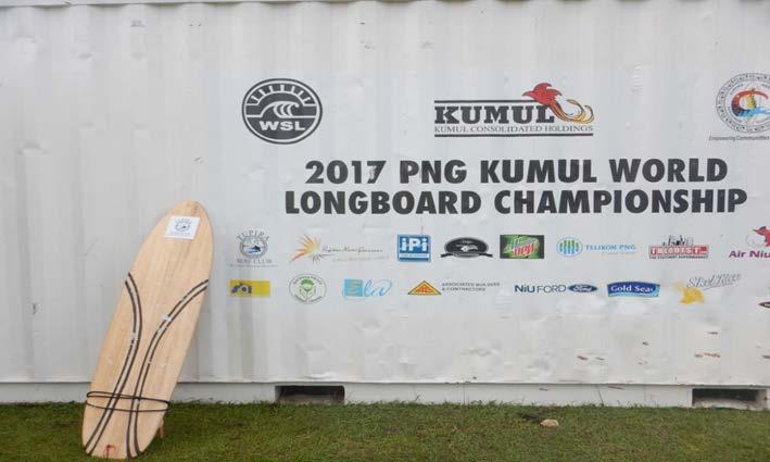 Case Study 1: Tupira Kumul Long Board Surf League Championship In 2017, the Tupira Surf Club hosted the