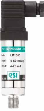 S.06 Lopres LP1000 Series Low Pressure Transmitter Piezoresistive sensor