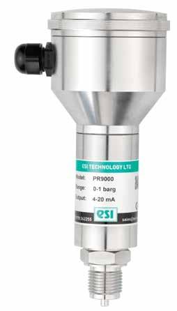 S.14 DESCRIPTION Developed for use in pressure applications that involve measurement of media in harsh environments, the PR9000 and wireless PR9500 are designed with robust stainless steel housing