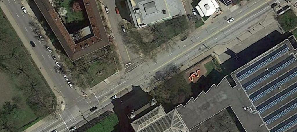 Existing Intersection Configurations Forbes Avenue at Bellefield Avenue Pull Off