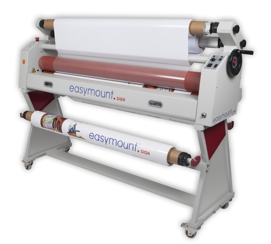 Introduction Thank you for purchasing the Easymount Sign laminator. This Easymount Sign laminator is designed to perform and built to last, with its solid heavy duty construction.