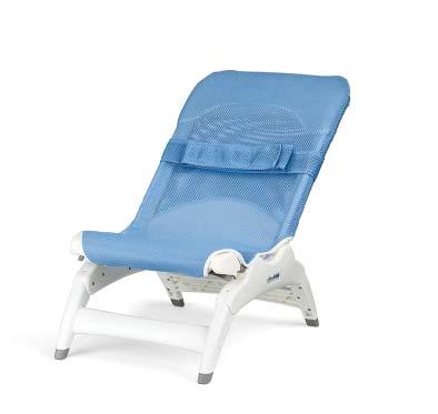 With calf rest (Z267) We ll send you a new larger fabric cover, back and seat frames and chest strap with instructions on how to remove the old and install the new parts on your existing base.