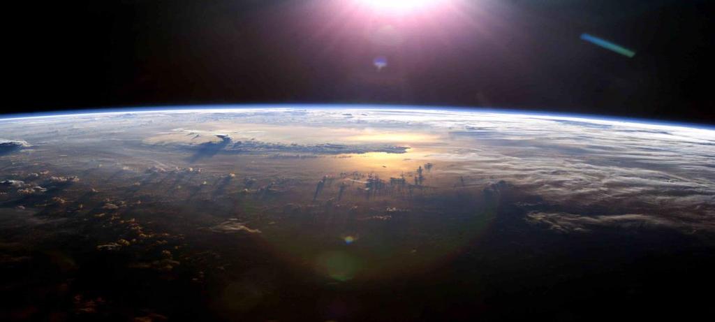 Up in the Air Earth s atmosphere protects us from the sun s harmful ultraviolet rays and shields