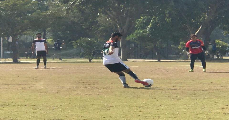 There in the 1 st match Sharda against very talented Lucknow University played very good football but lost as they conceded in final 30 seconds of the game till then it was 0-0.