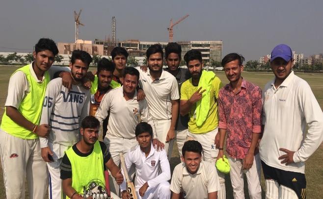 CRICKET Our university being in the northern part of India represented north zone. Sharda University had played North Zone Inter University in cricket this Year.