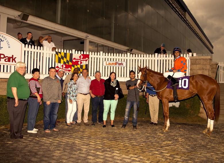 Named Street Appeal, she was set to debut on Thursday, May 17, in a $40,000 Pimlico turf allowance, but this week s rain took the races off the Turf and she is a scratch.