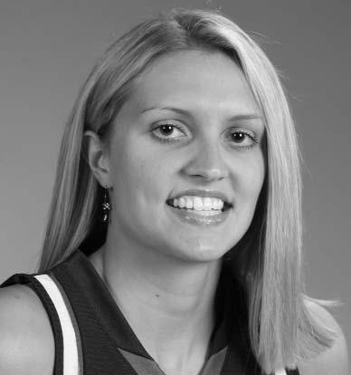 2006-07 Liberty University 2006-07 (Jr.): Has not missed a game during her collegiate career, a streak that now numbers 77 games.